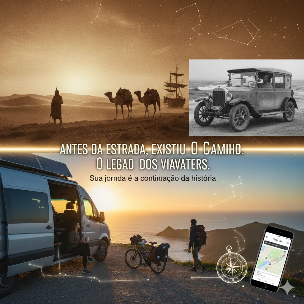 Antes da Estrada, existiu o Caminho: A linhagem dos viajantes que moldaram o nosso destino