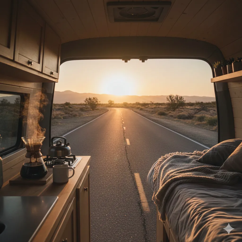 O dia em que a estrada virou casa: por que a vanlife não é fuga, é escolha