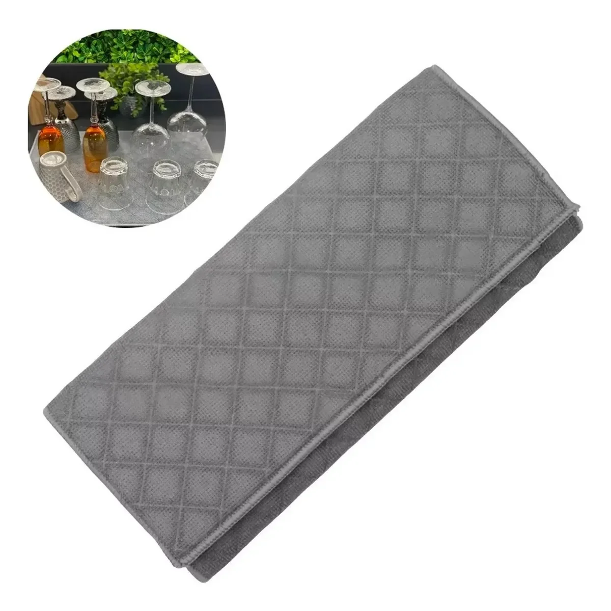 Tapete Secador de Louça Absorvente e Compacto – Ideal para Vanlife