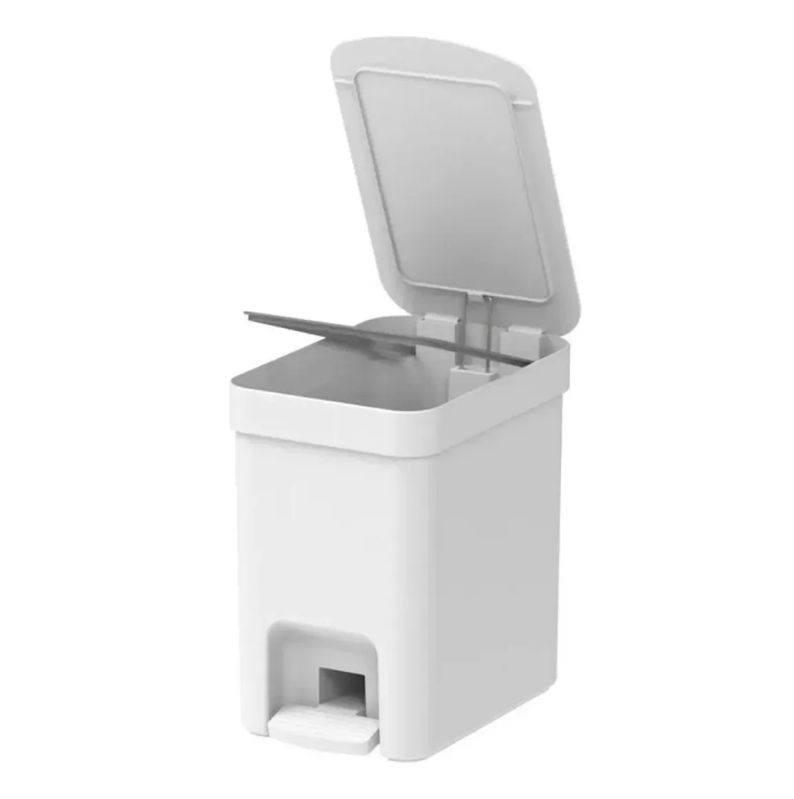 Lixeira com Pedal Cozinha Banheiro 6L – Compacta, Resistente e Higiênica