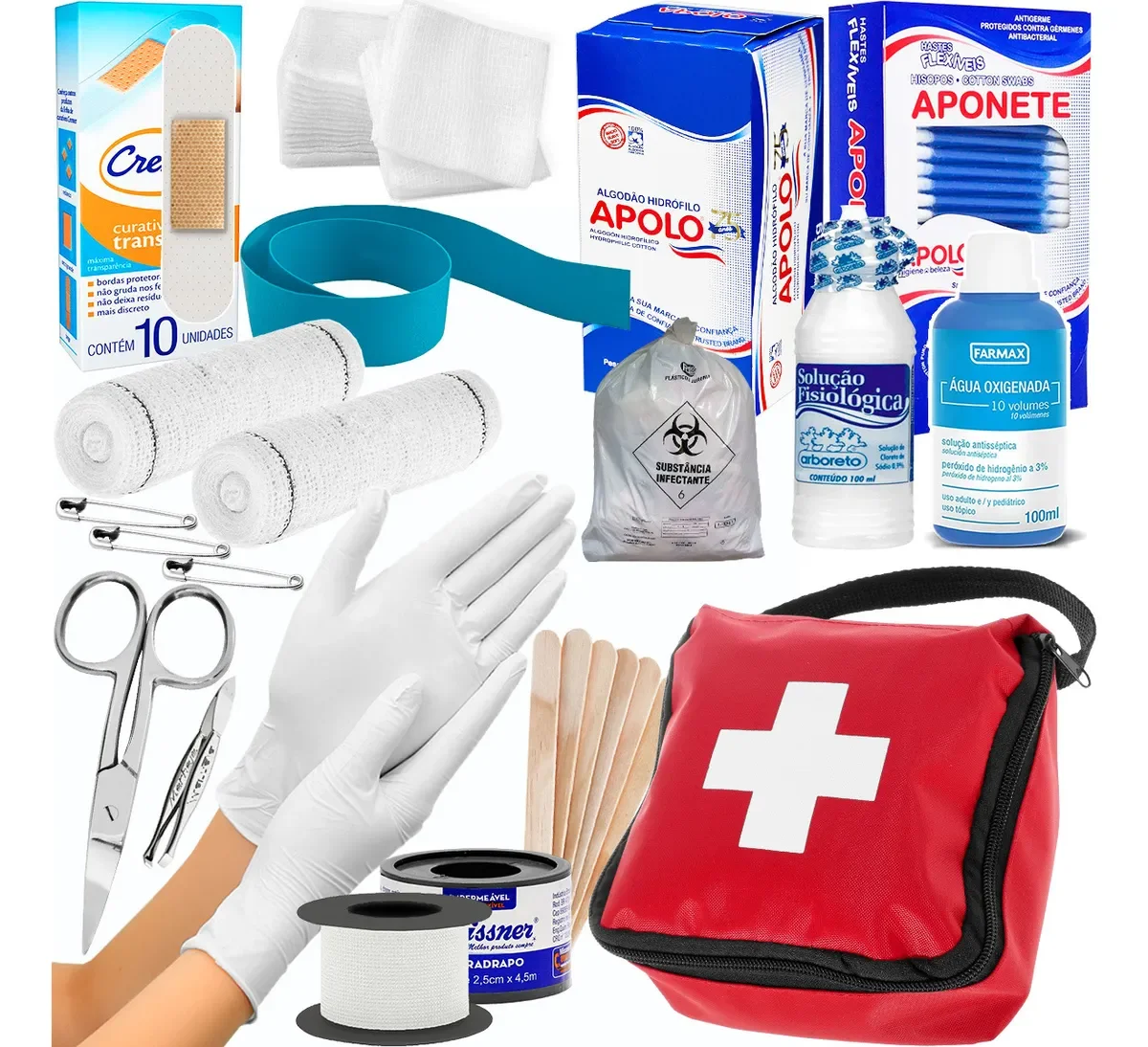 Kit de Primeiros Socorros Renascença – Emergência para Viagens e Aventuras