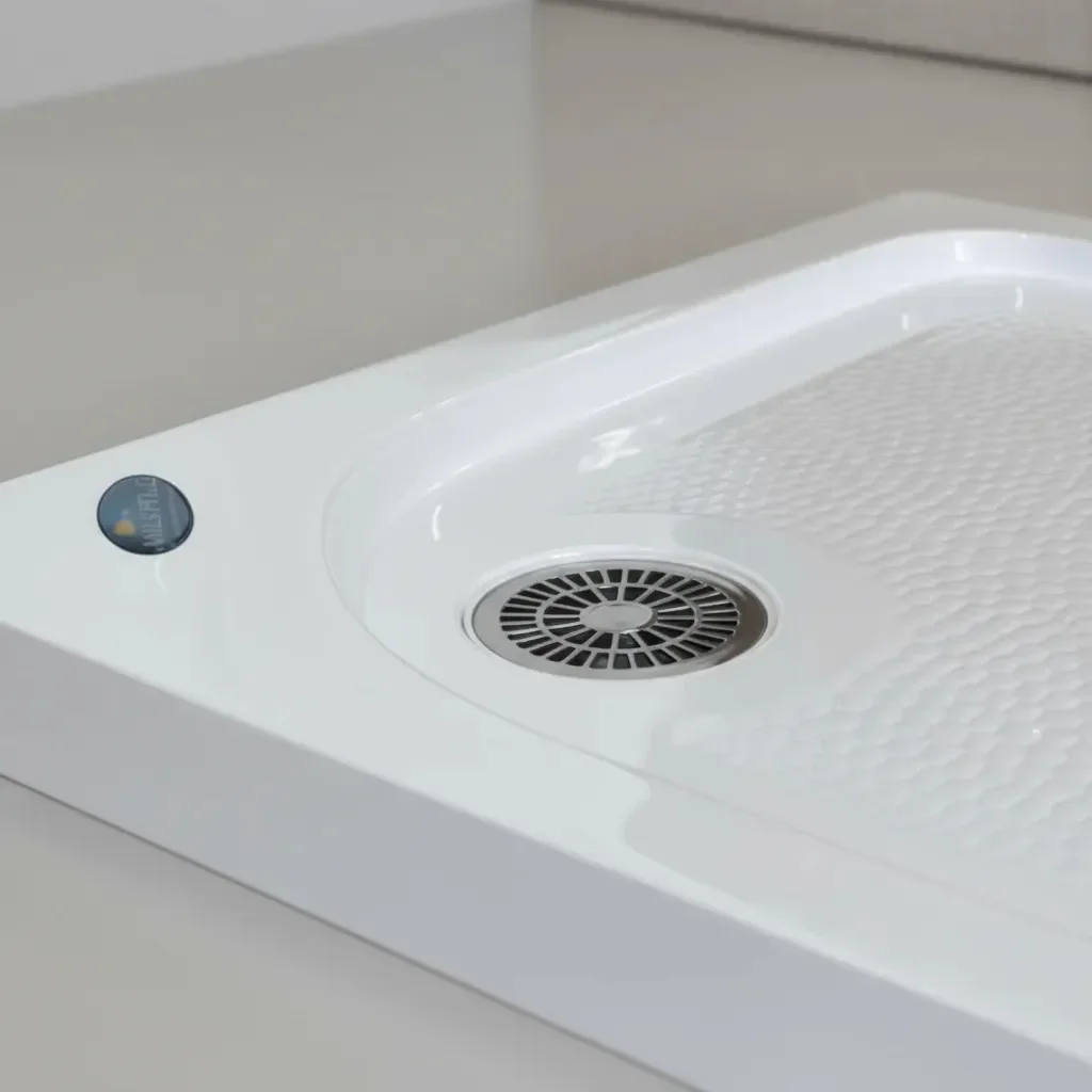 Piso Box Acquavitalle 60x60 cm – Fibra de Vidro com Antiderrapante