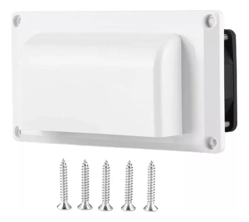 Exaustor Ar Lateral 12V para Banheiro, Cozinha e Motorhome – Ventoinha Dupla