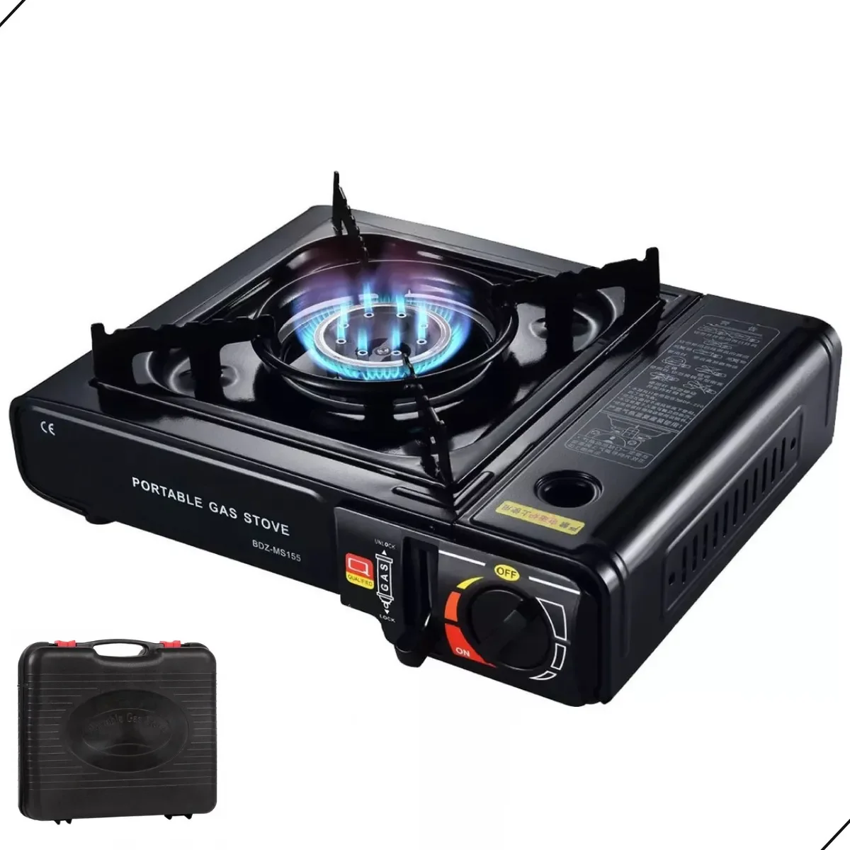 Fogareiro Frontier Camping Flex – Acendedor Automático e Seguro