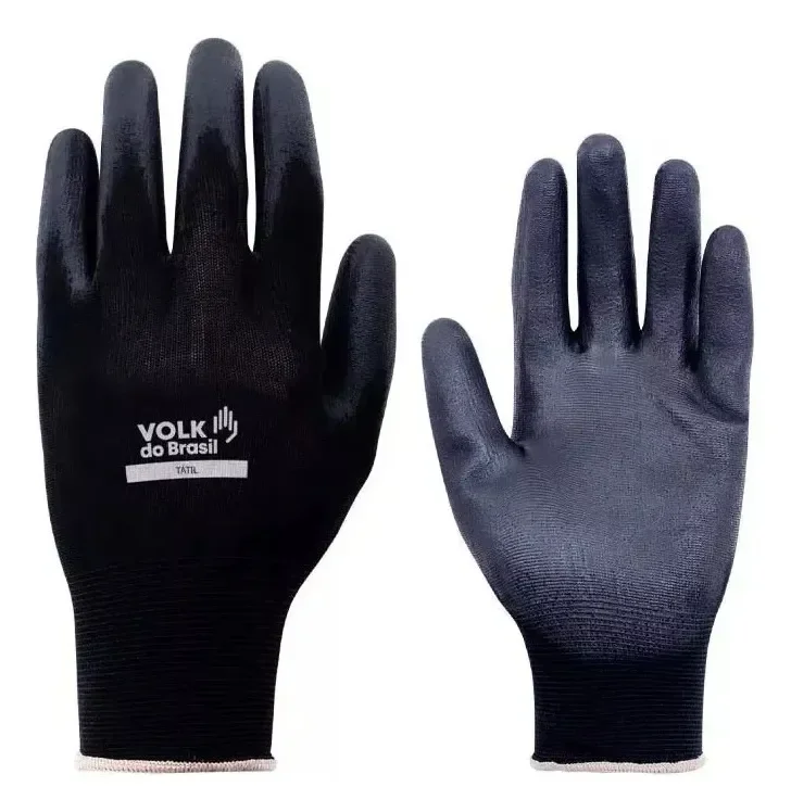 Luva Multitato Tátil PU Volk – Kit com 10 Pares