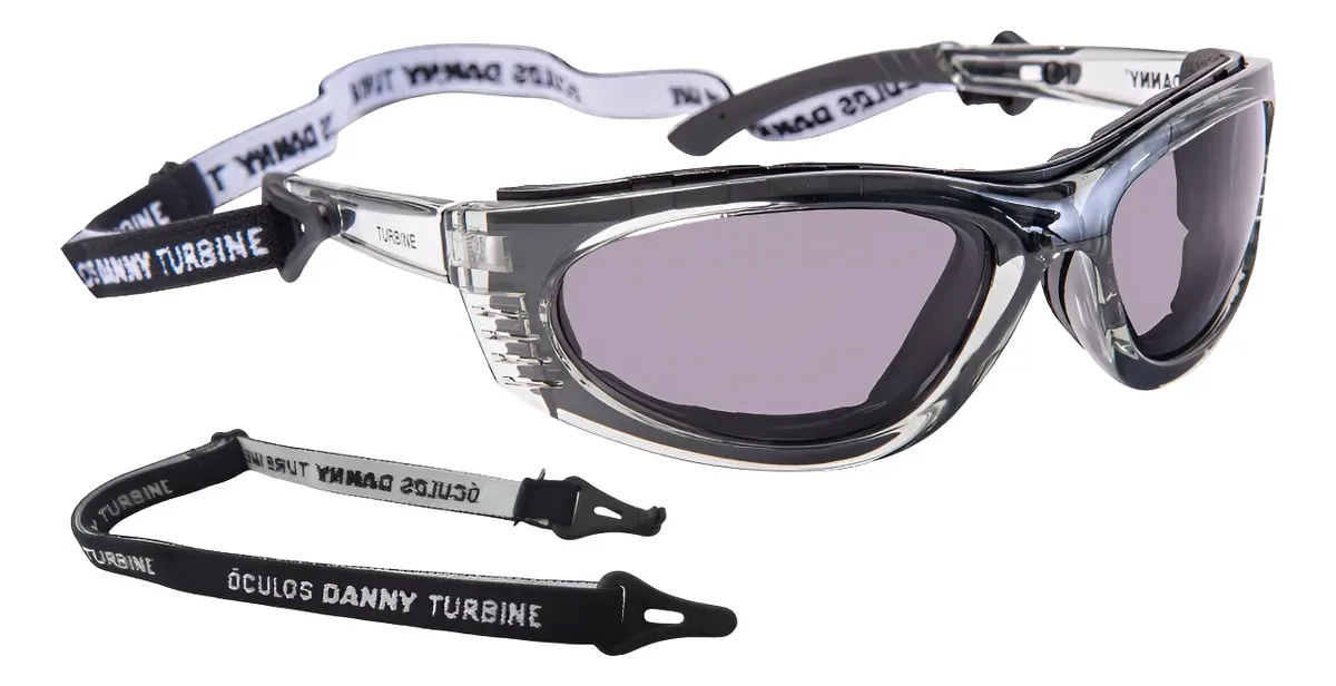 Óculos de Proteção EPI Antiembaçante com Lente em Policarbonato